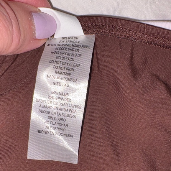 Hula Honey Brown and Pink Bikini Set - Picture 3 of 4